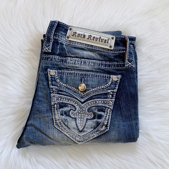 Rock Revival Denim - Rock Revival Greer Boot Cut Jeans